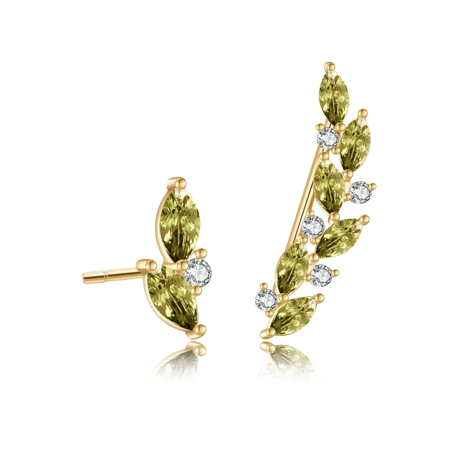 Boucle d&#39;Oreille Grimpante Pierres