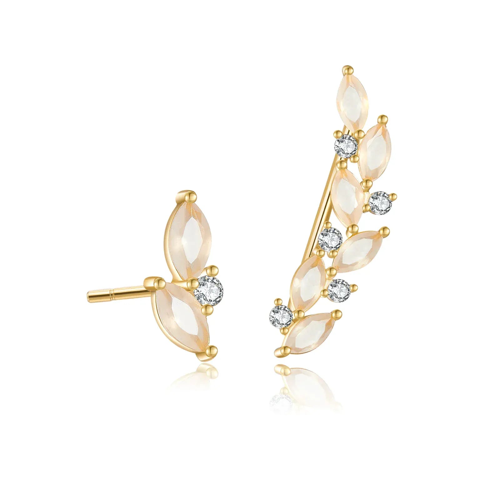 Boucle d'Oreille Grimpante Pierres