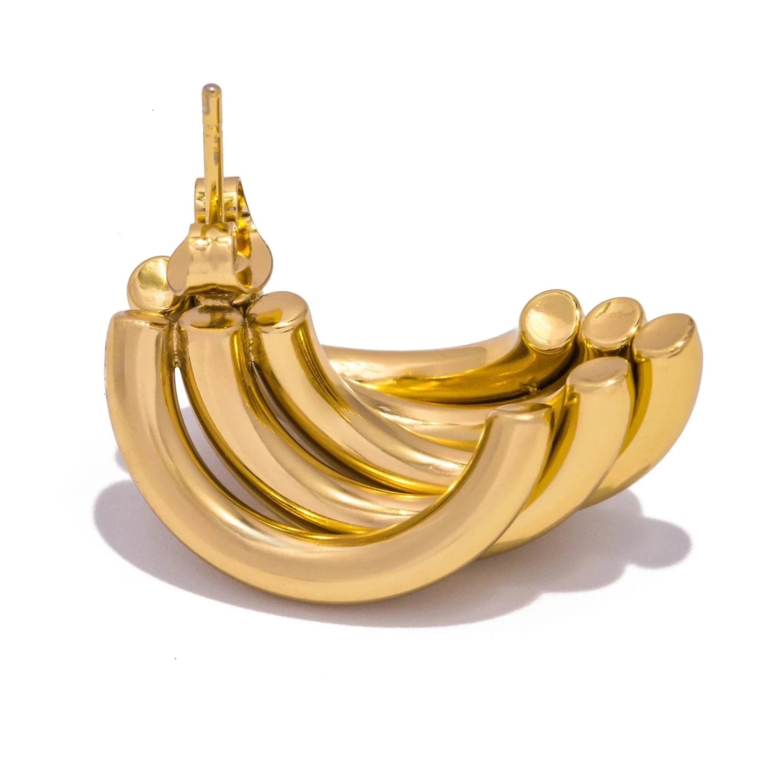 Boucle d&#39;Oreille Pendante Forme Geometrique