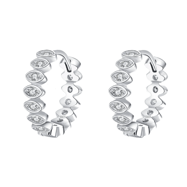 Boucle d'Oreille Petite Créole Argent