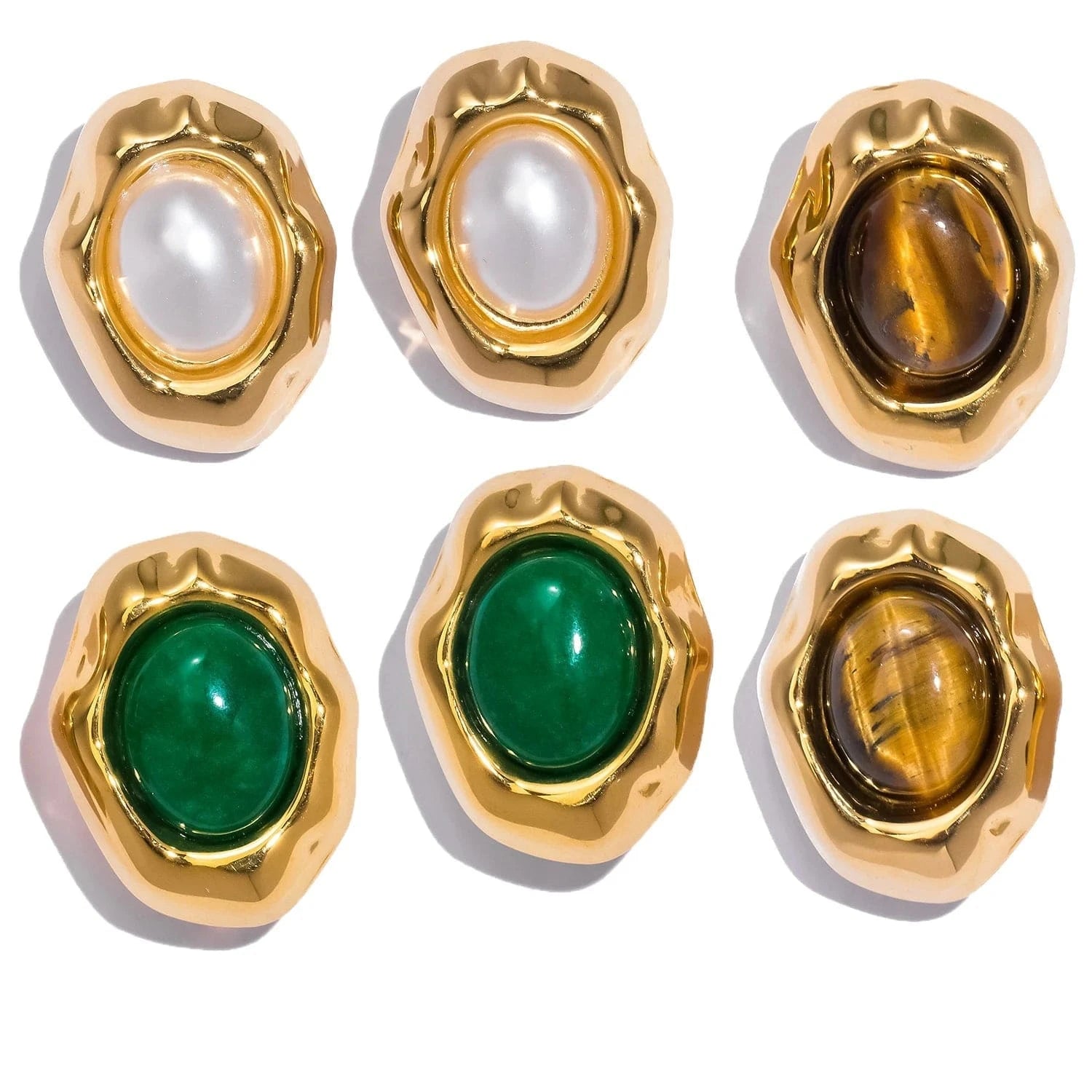 Boucle d'Oreille Pierre