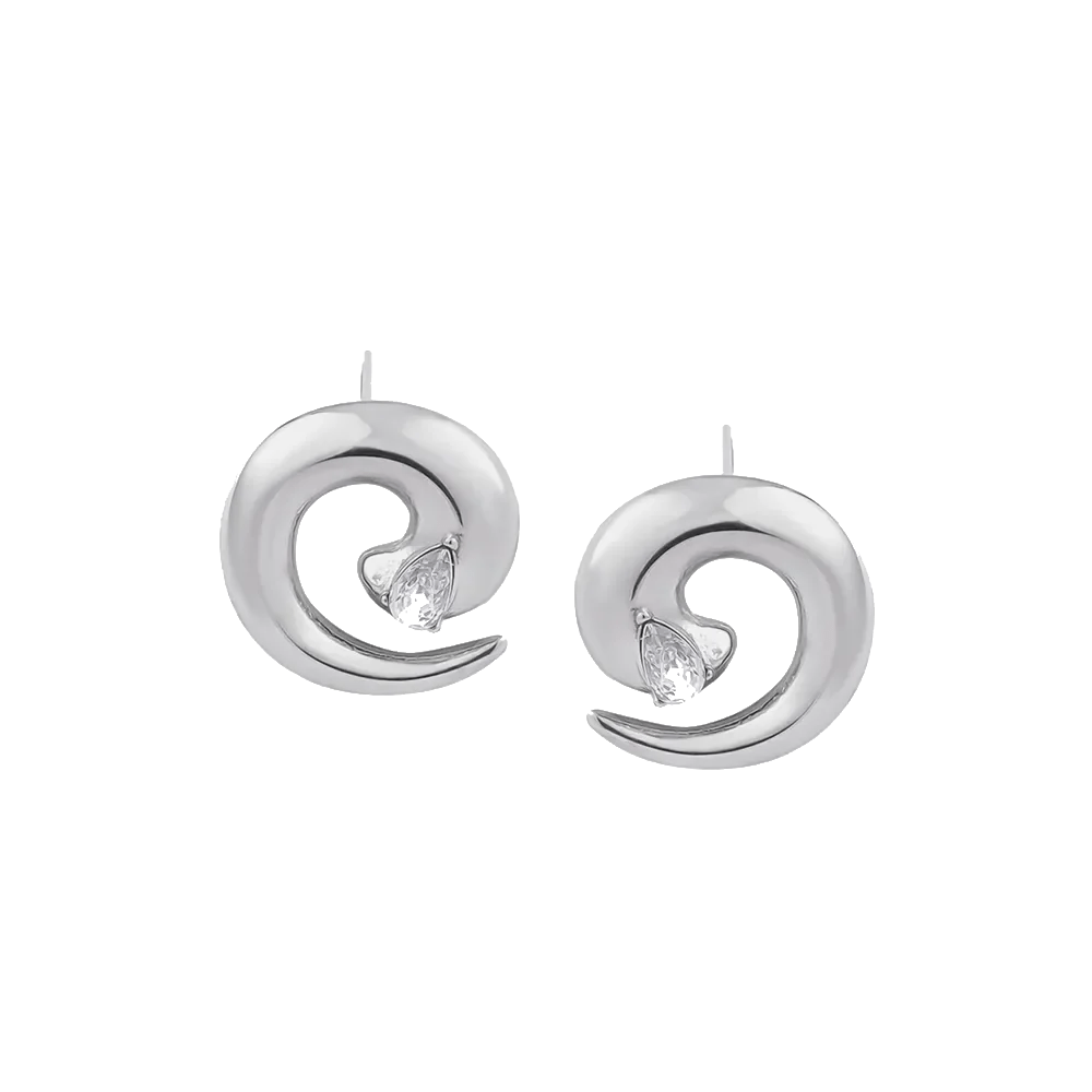 Boucle d'Oreille Spirale