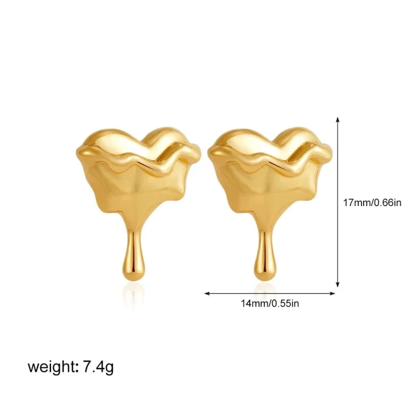 Boucles d&#39;Oreilles Bicolore