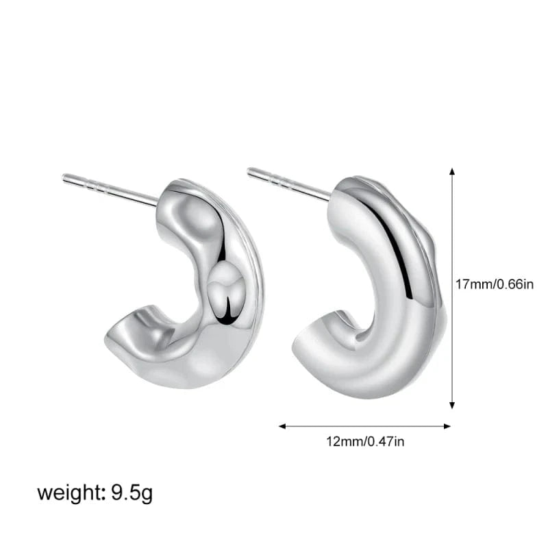 Boucles d&#39;Oreilles Bicolore