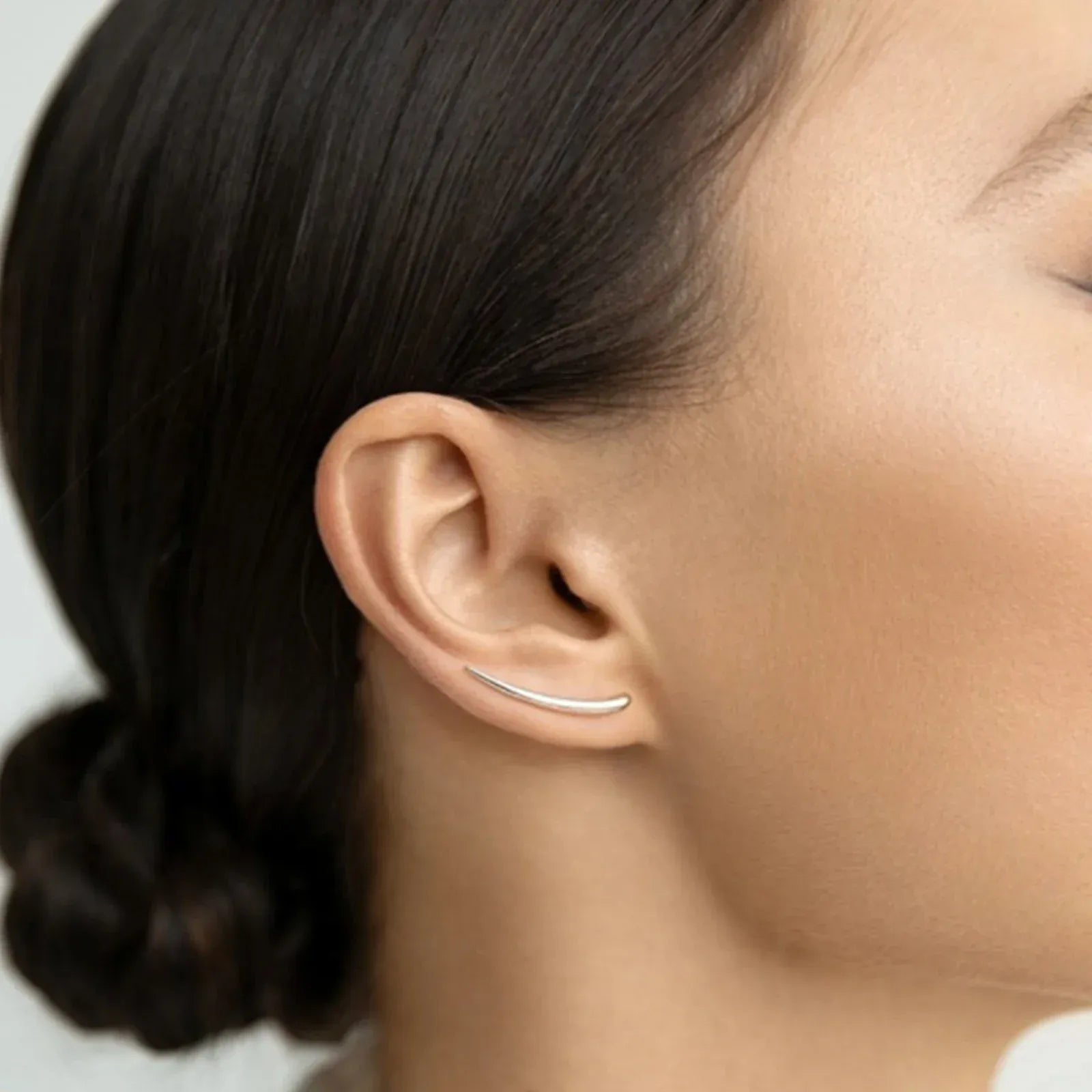 Boucles d'Oreilles Grimpantes Argent