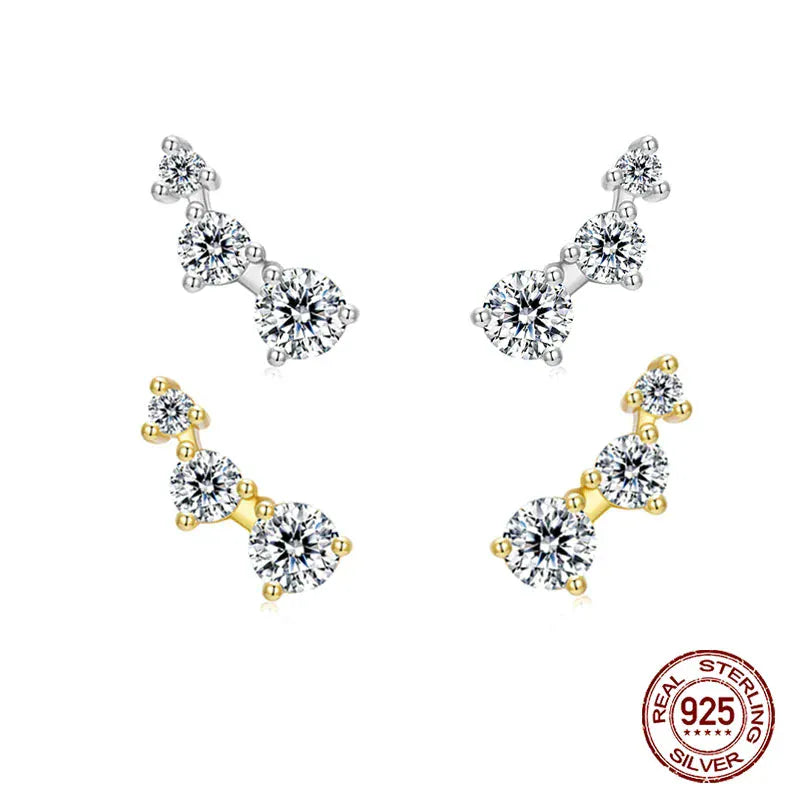 Boucles d'Oreilles Grimpantes Courtes