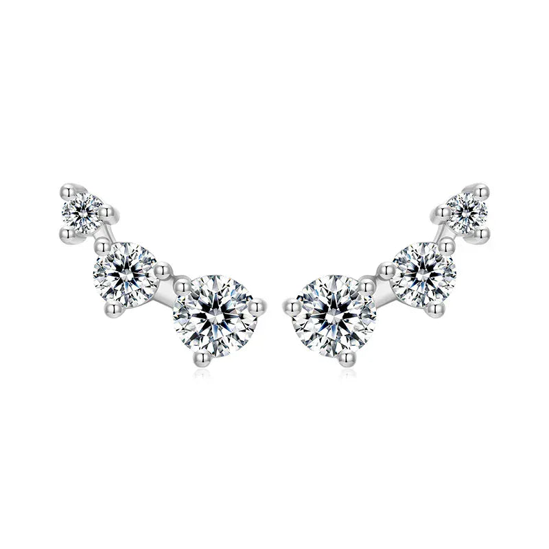 Boucles d'Oreilles Grimpantes Courtes