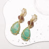 Boucles d&#39;Oreilles Pendantes Pierres