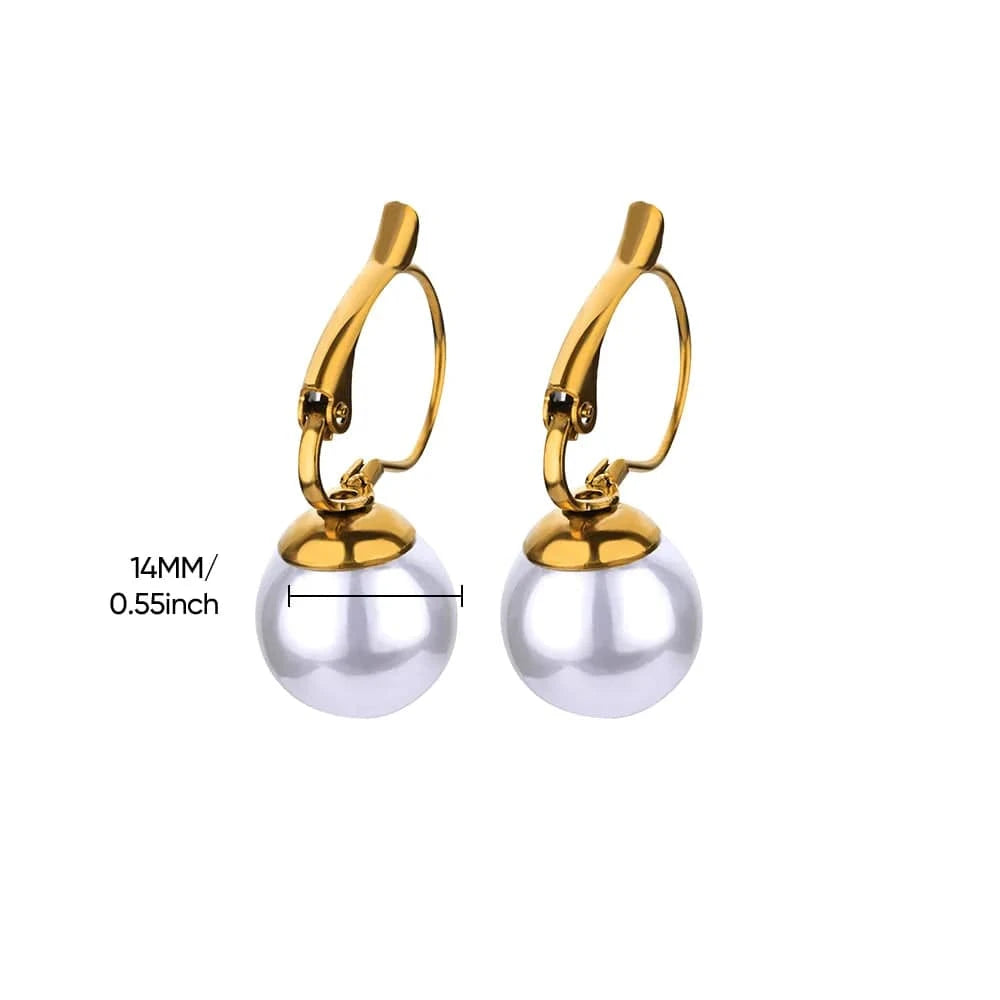 Boucles d&#39;Oreilles Perles Pendantes