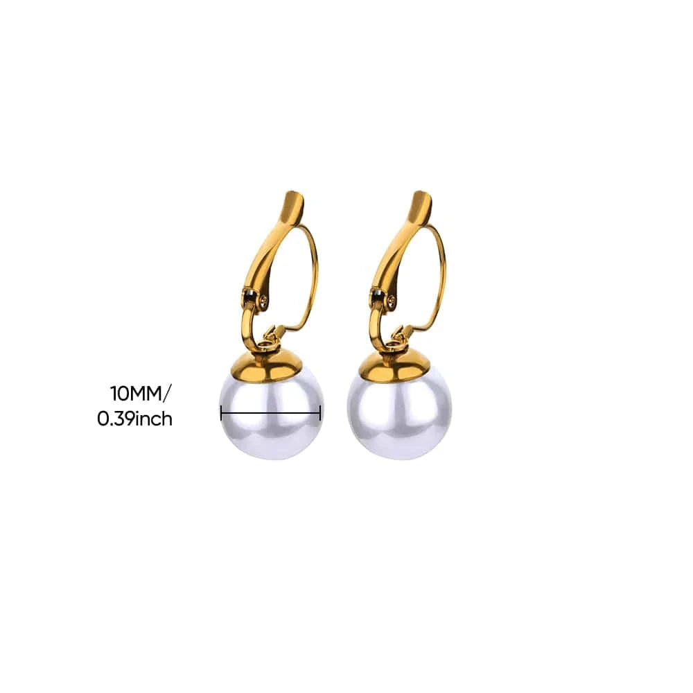 Boucles d&#39;Oreilles Perles Pendantes
