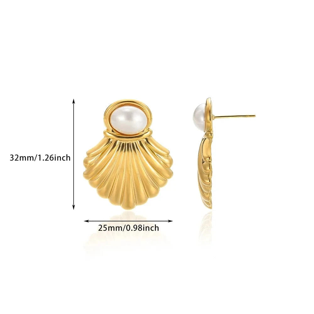 Boucles d&#39;Oreilles Perles Pendantes