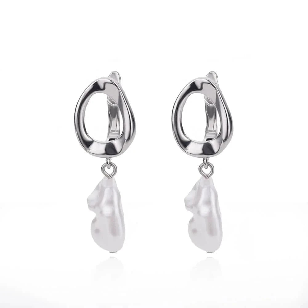 Boucles d&#39;Oreilles Perles Pendantes
