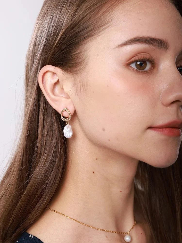 Boucles d&#39;Oreilles Perles Pendantes