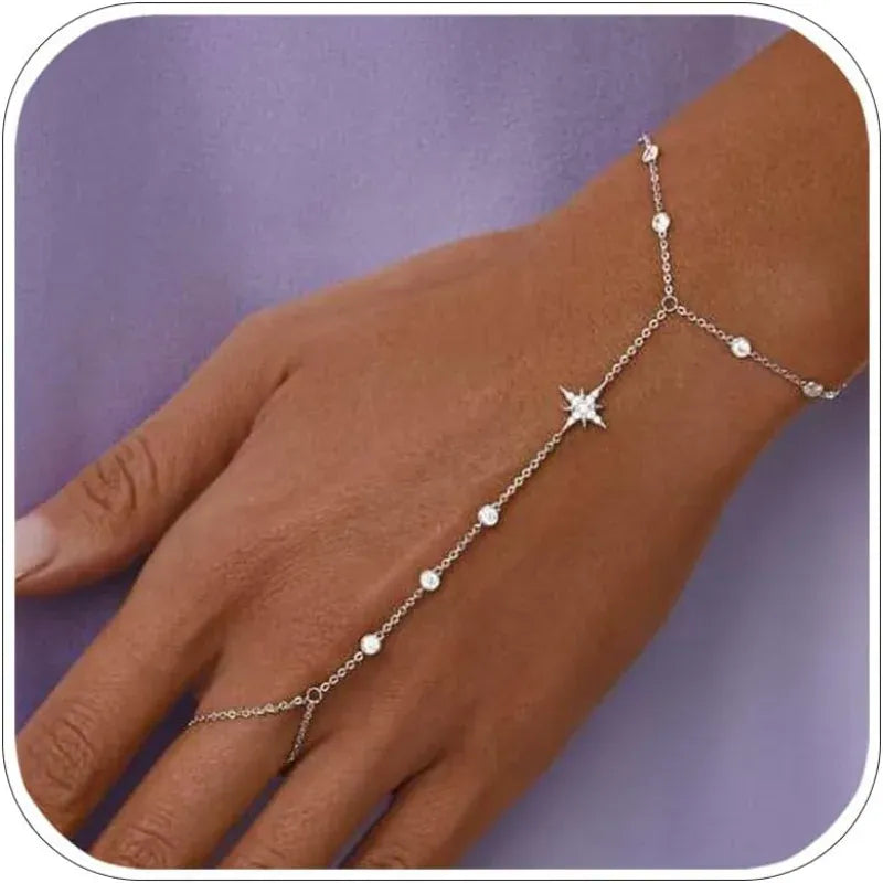 Bracelet avec Chaine Bague