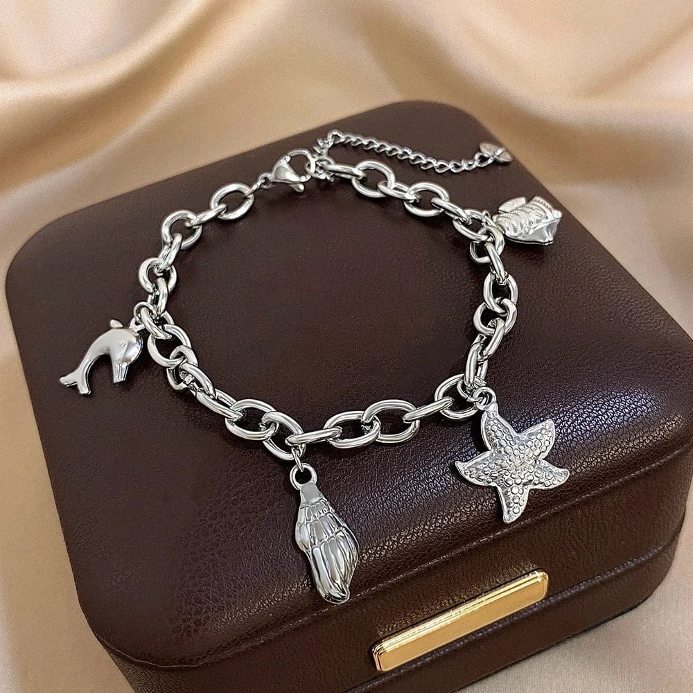 Bracelet Breloque Or