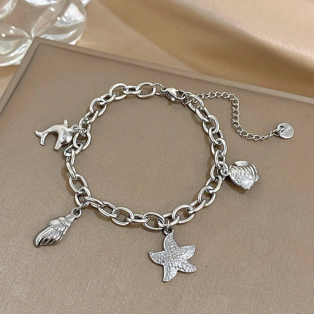 Bracelet Breloque Or