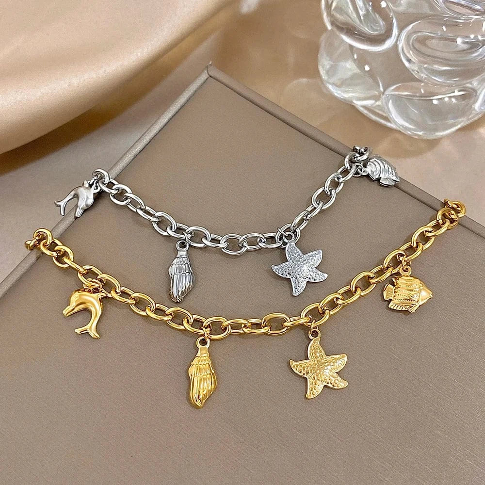 Bracelet Breloque Or