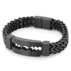 Bracelet Chaîne Homme en Acier