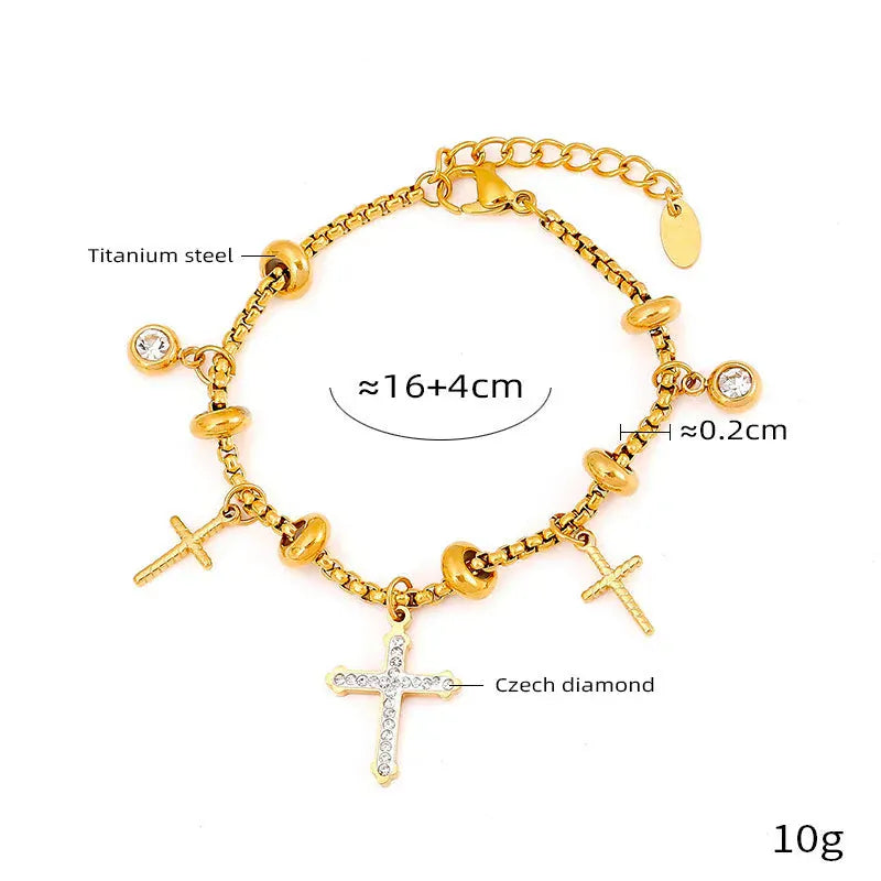 Bracelet Charms Acier Inoxydable