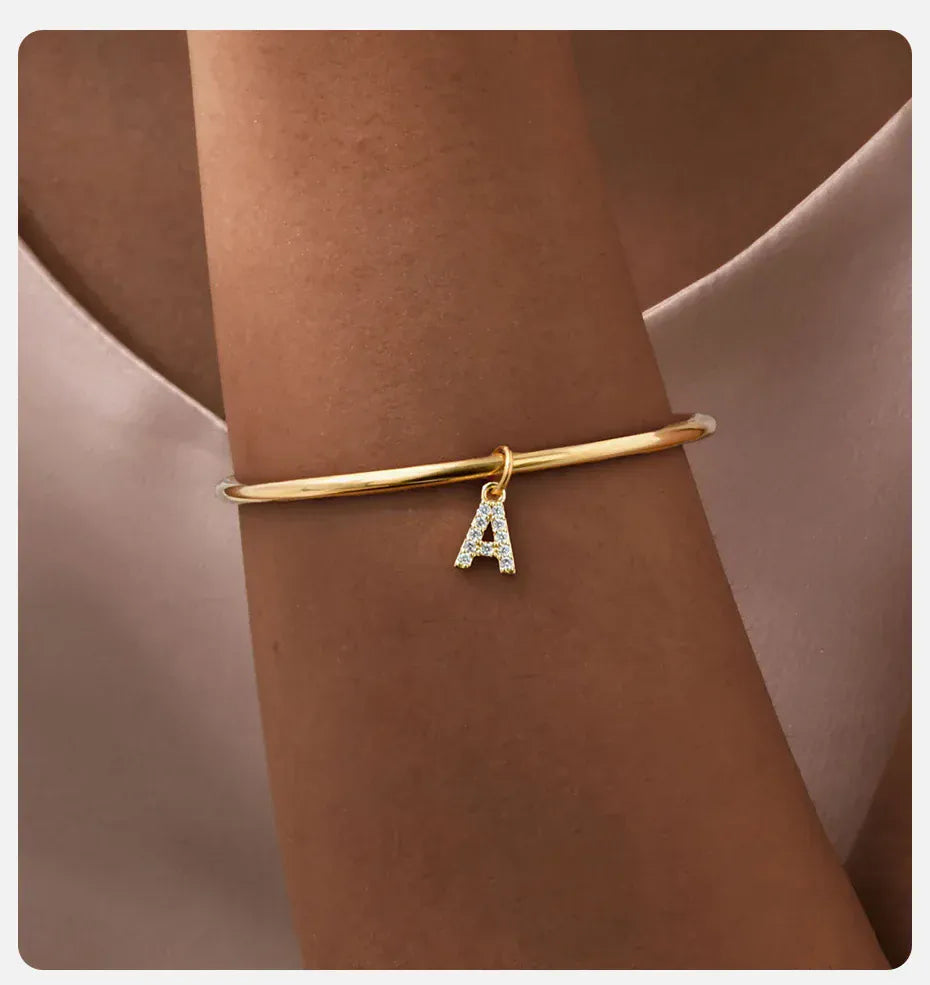 Bracelet Charms Lettre