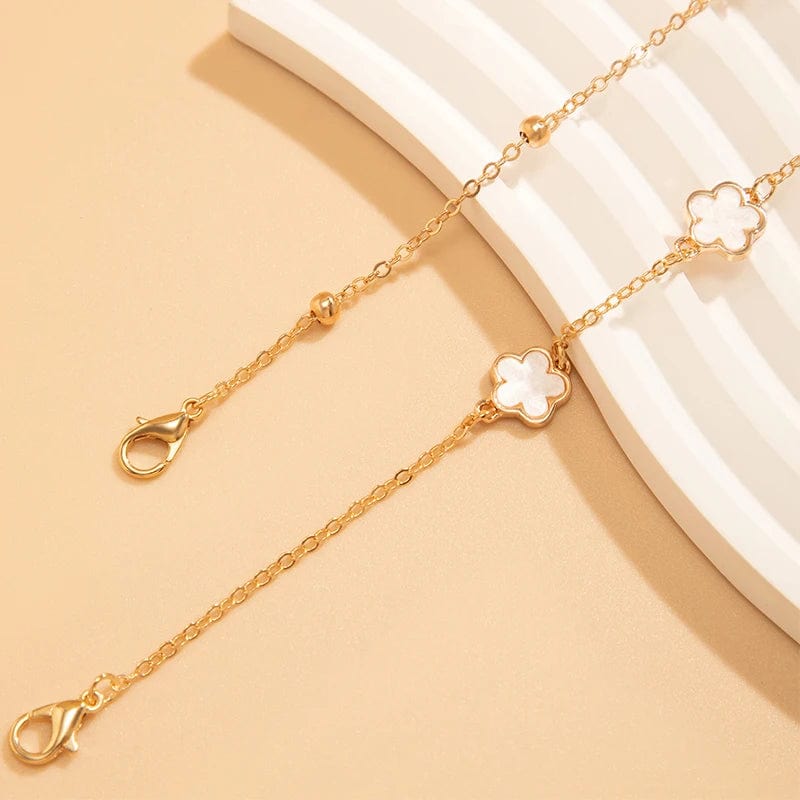 Bracelet Cheville Trèfle