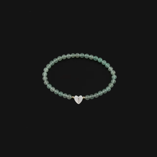 Bracelet Coeur Initial