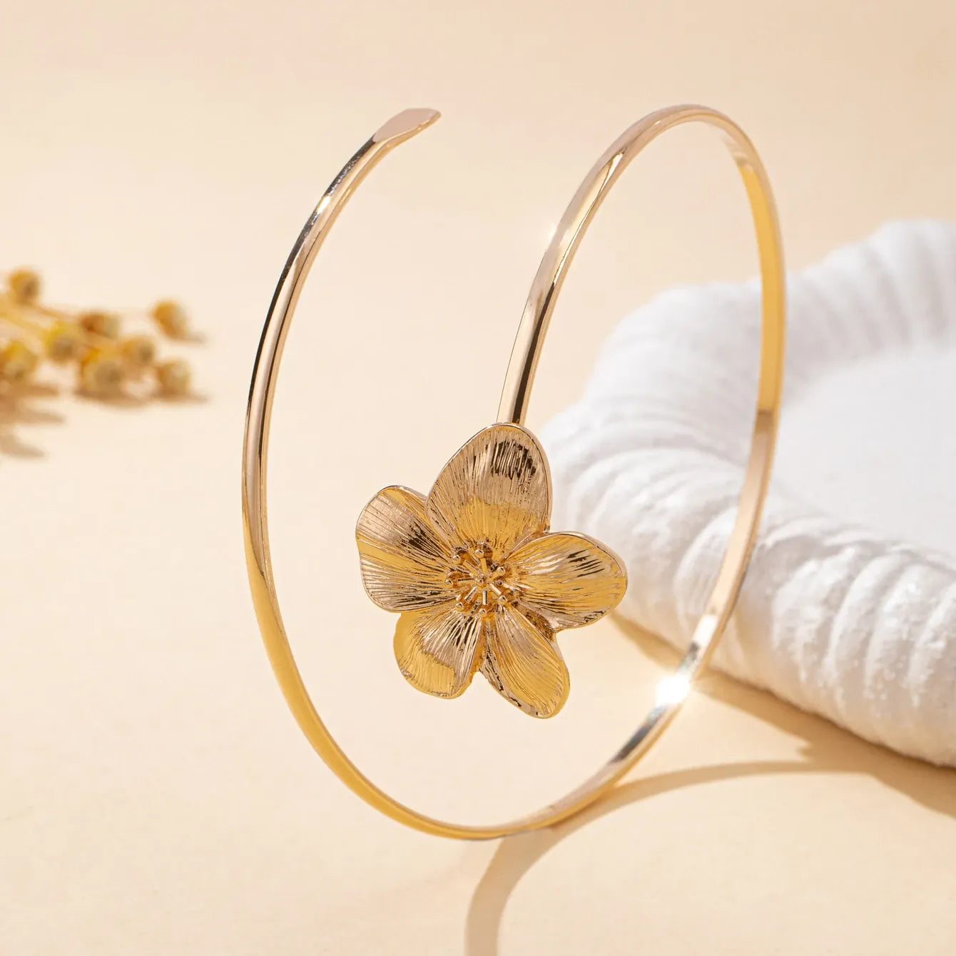 Bracelet de Bras Or Fleur