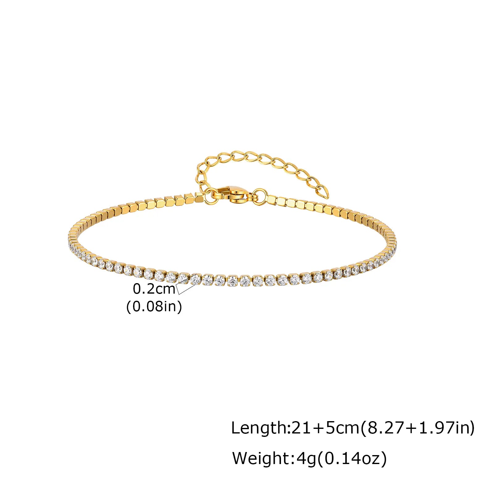 Bracelet de Cheville Diamant