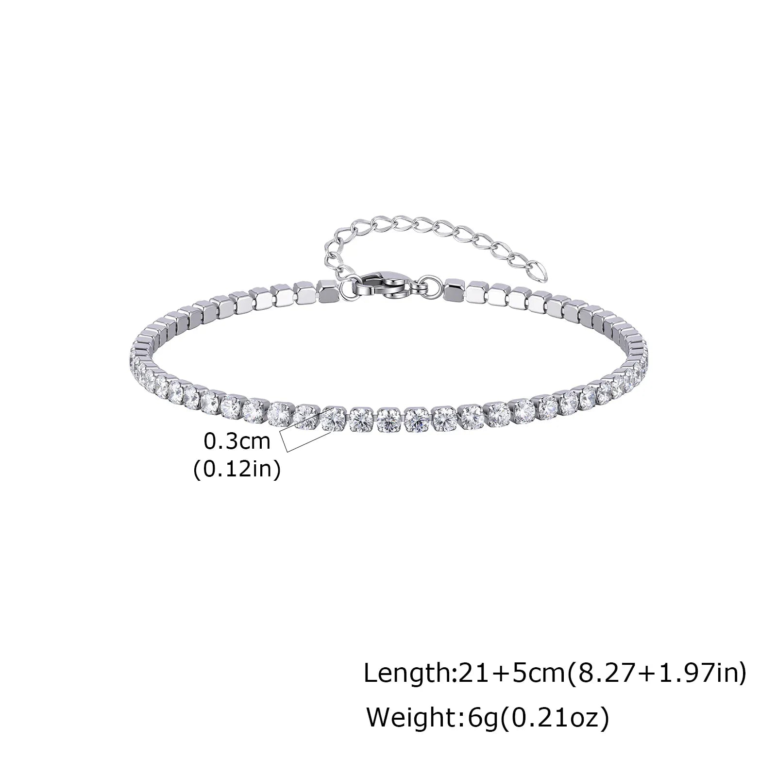 Bracelet de Cheville Diamant