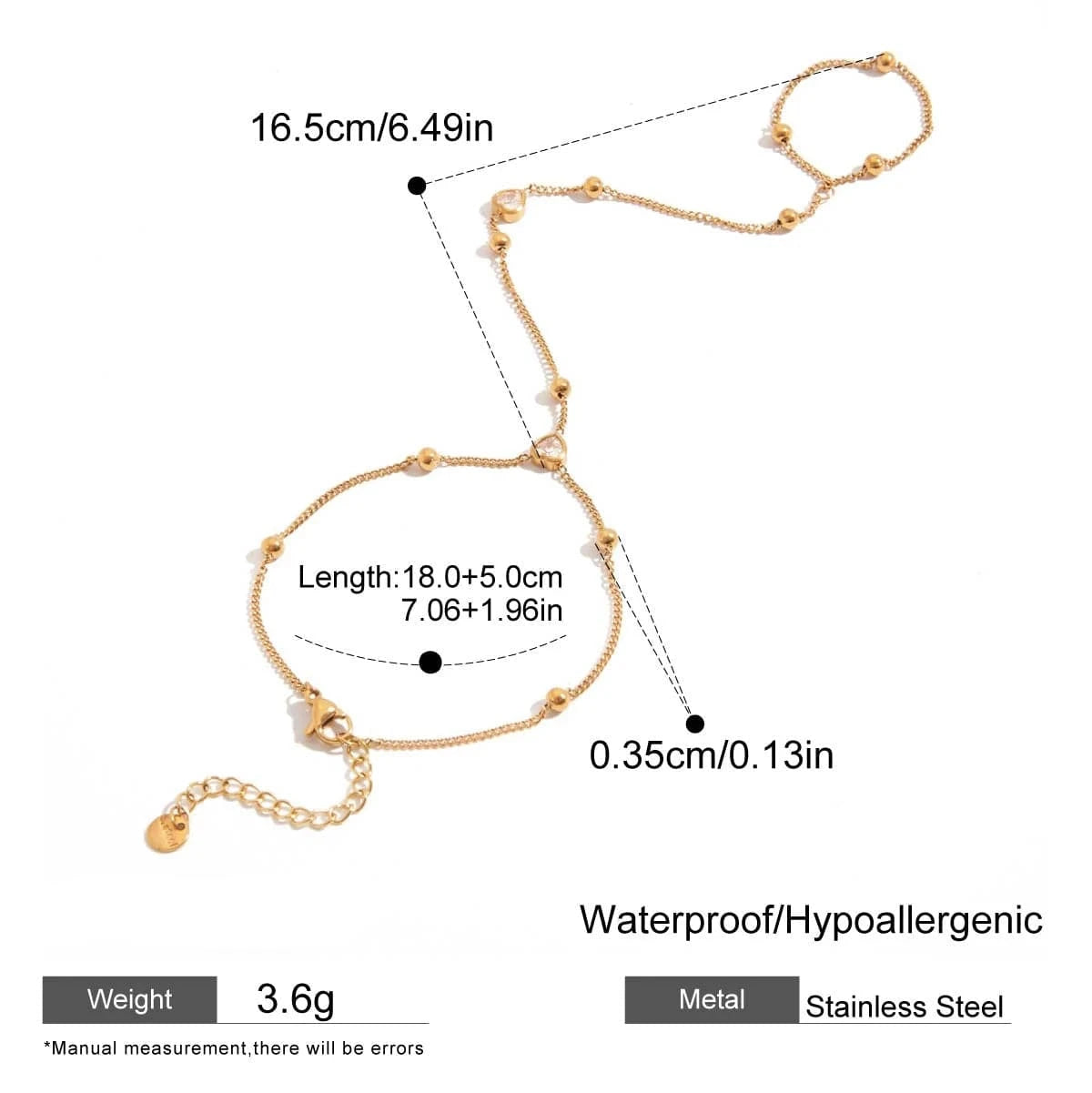 Bracelet de Main Femme