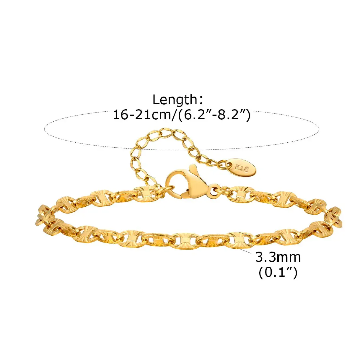 Bracelet Fin Graine de Café