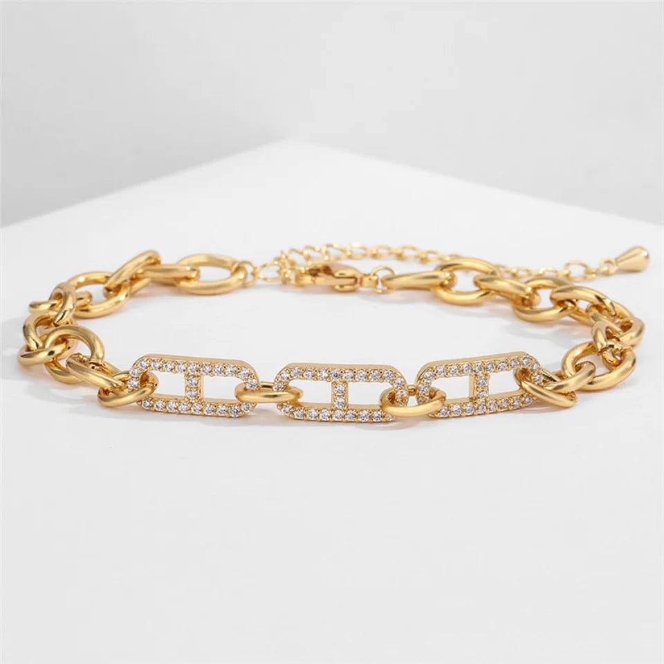 Bracelet Graine de Café Or