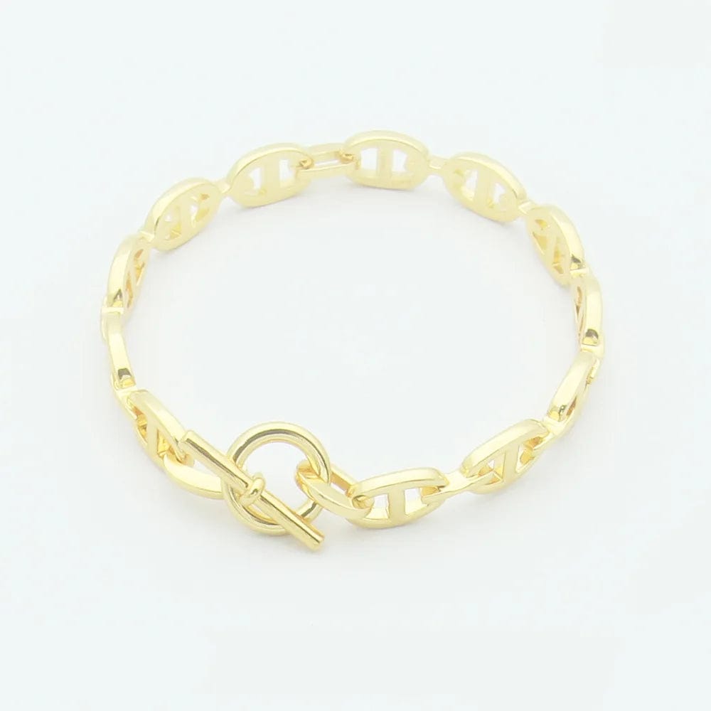 Bracelet Grains de Cafe Fermoir T