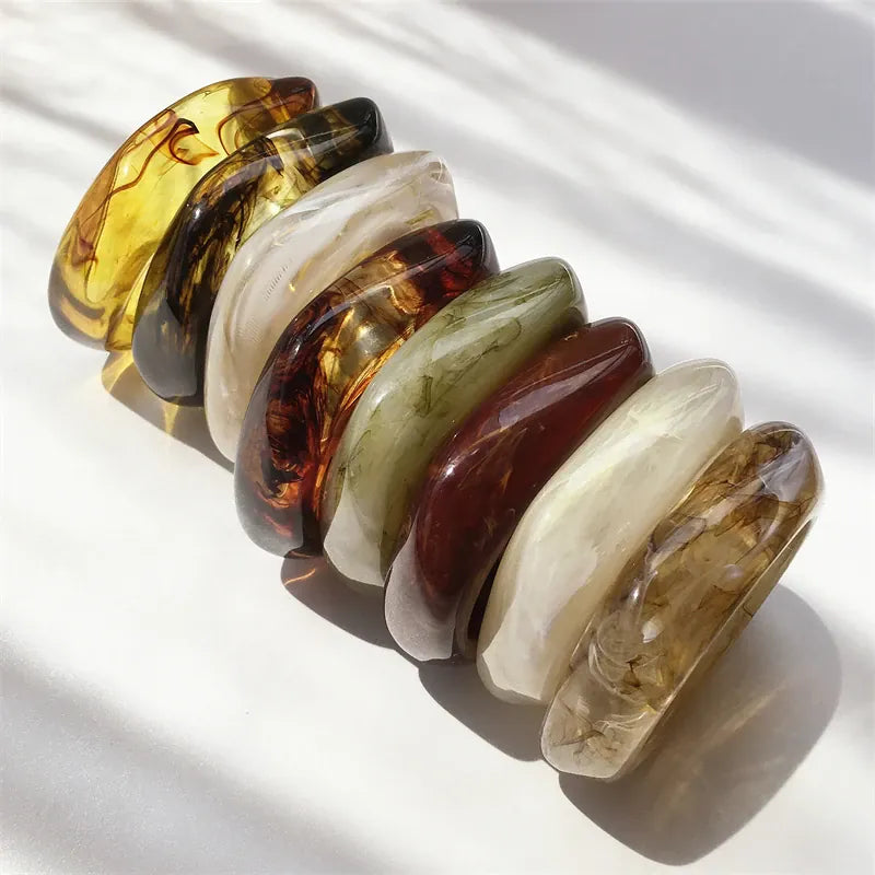 Bracelet Jonc Acrylique