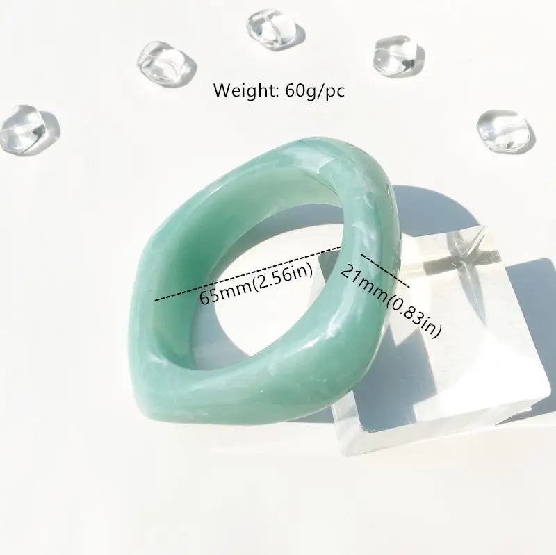 Bracelet Jonc Acrylique