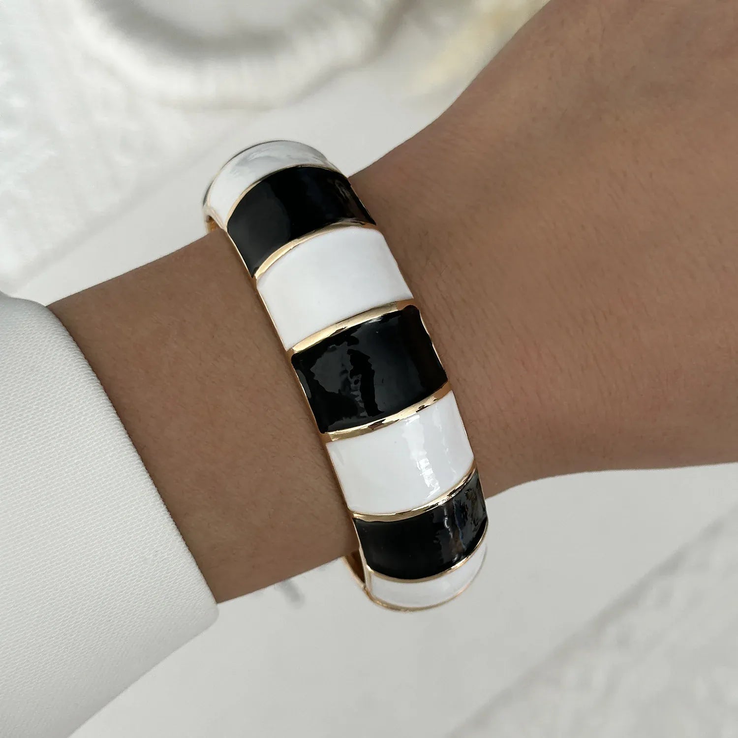 Bracelet Jonc Blanc