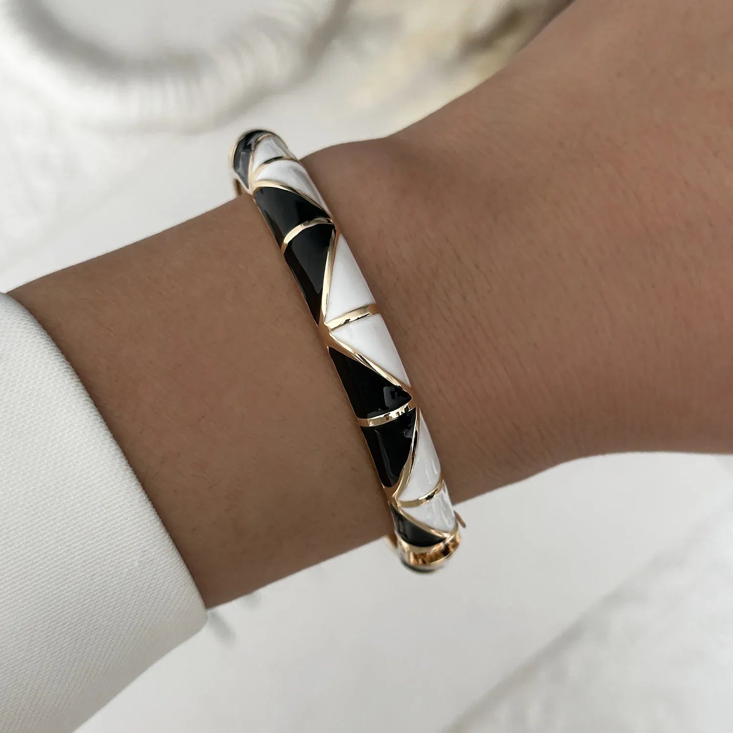 Bracelet Jonc Blanc
