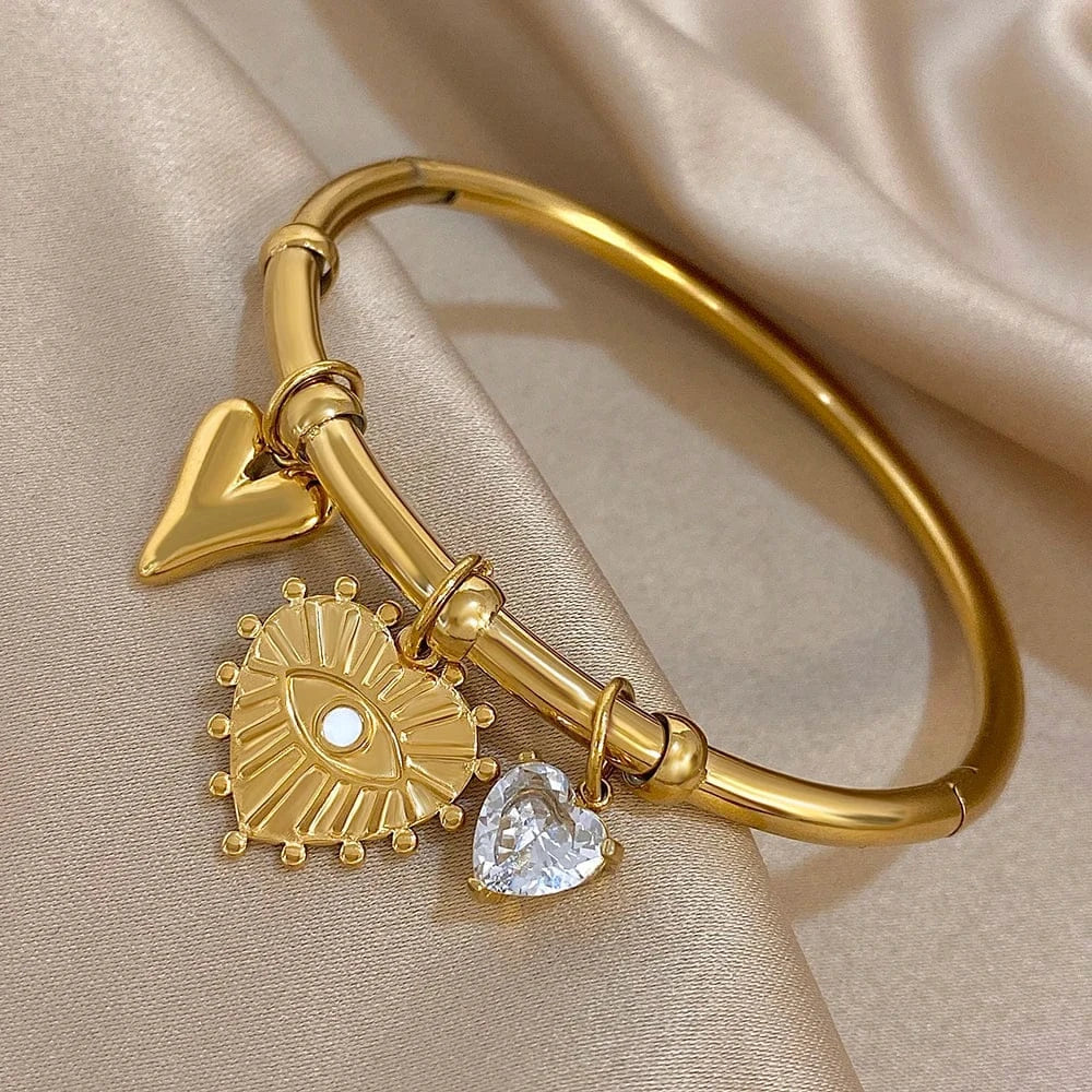 Bracelet Jonc Charms