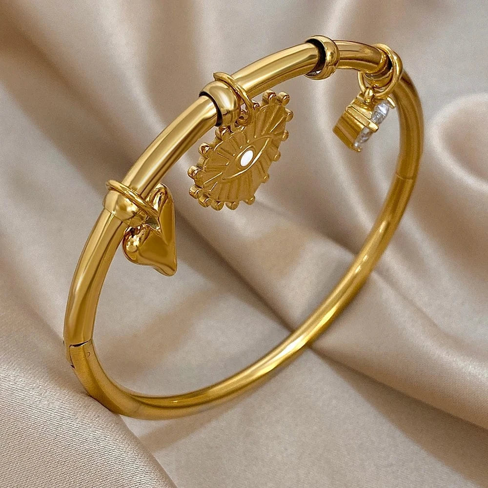 Bracelet Jonc Charms