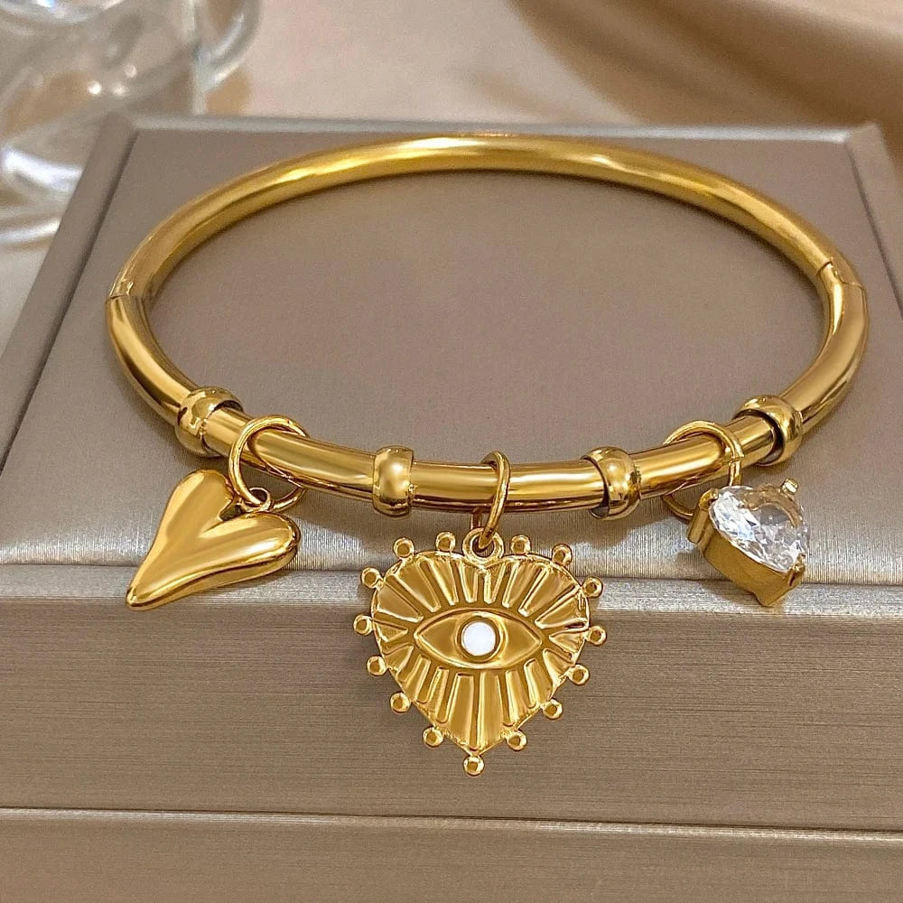 Bracelet Jonc Charms