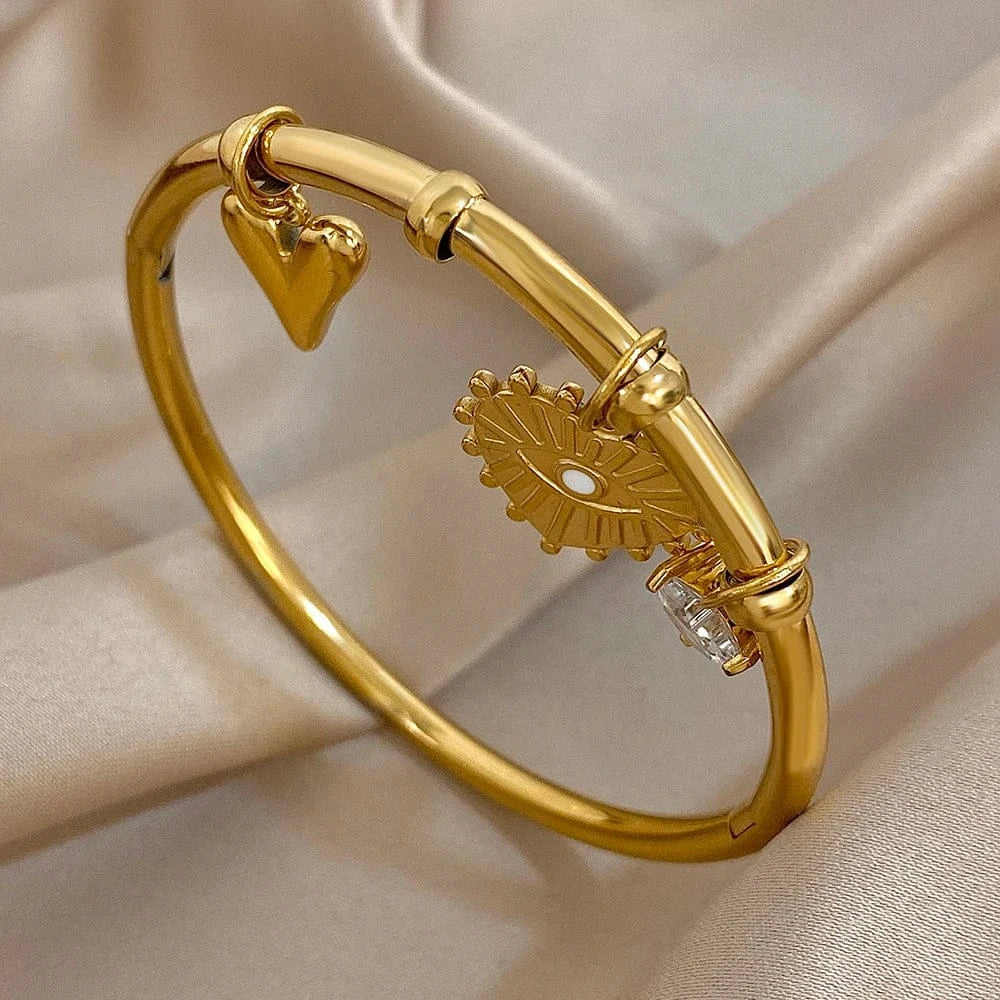 Bracelet Jonc Charms