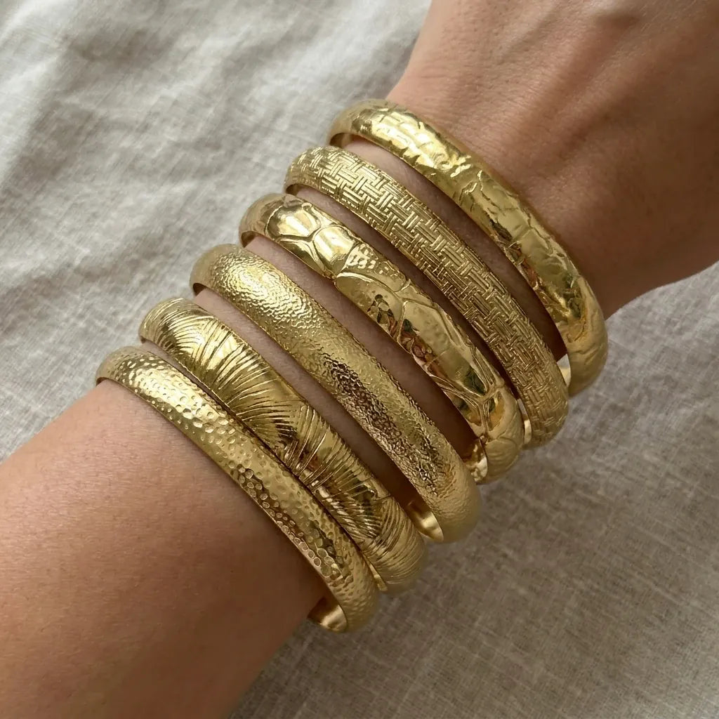 Bracelet Jonc Femme Or