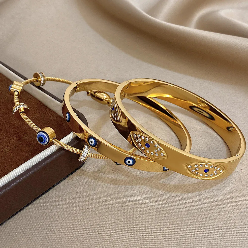 Bracelet Jonc Mauvais Oeil