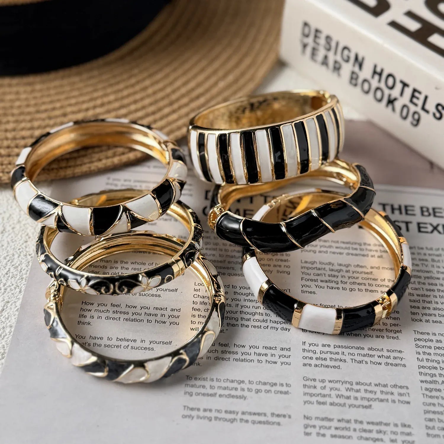 Bracelet Jonc Noir