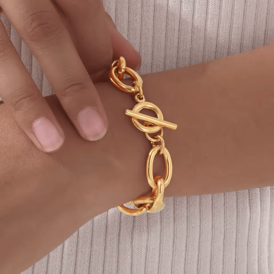 Bracelet Multi Chaine Grain de Café