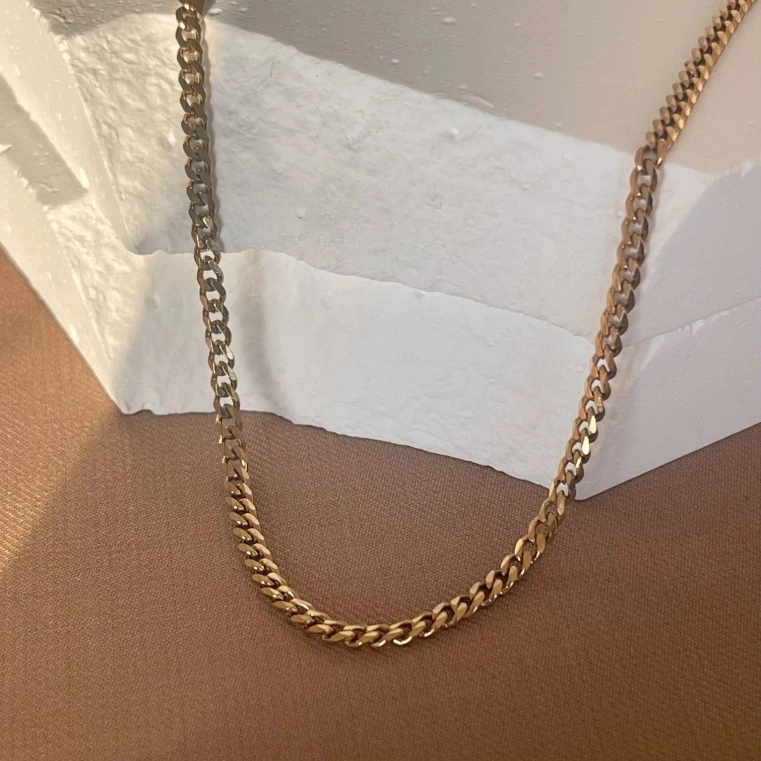 Chaine Cubaine Or Homme