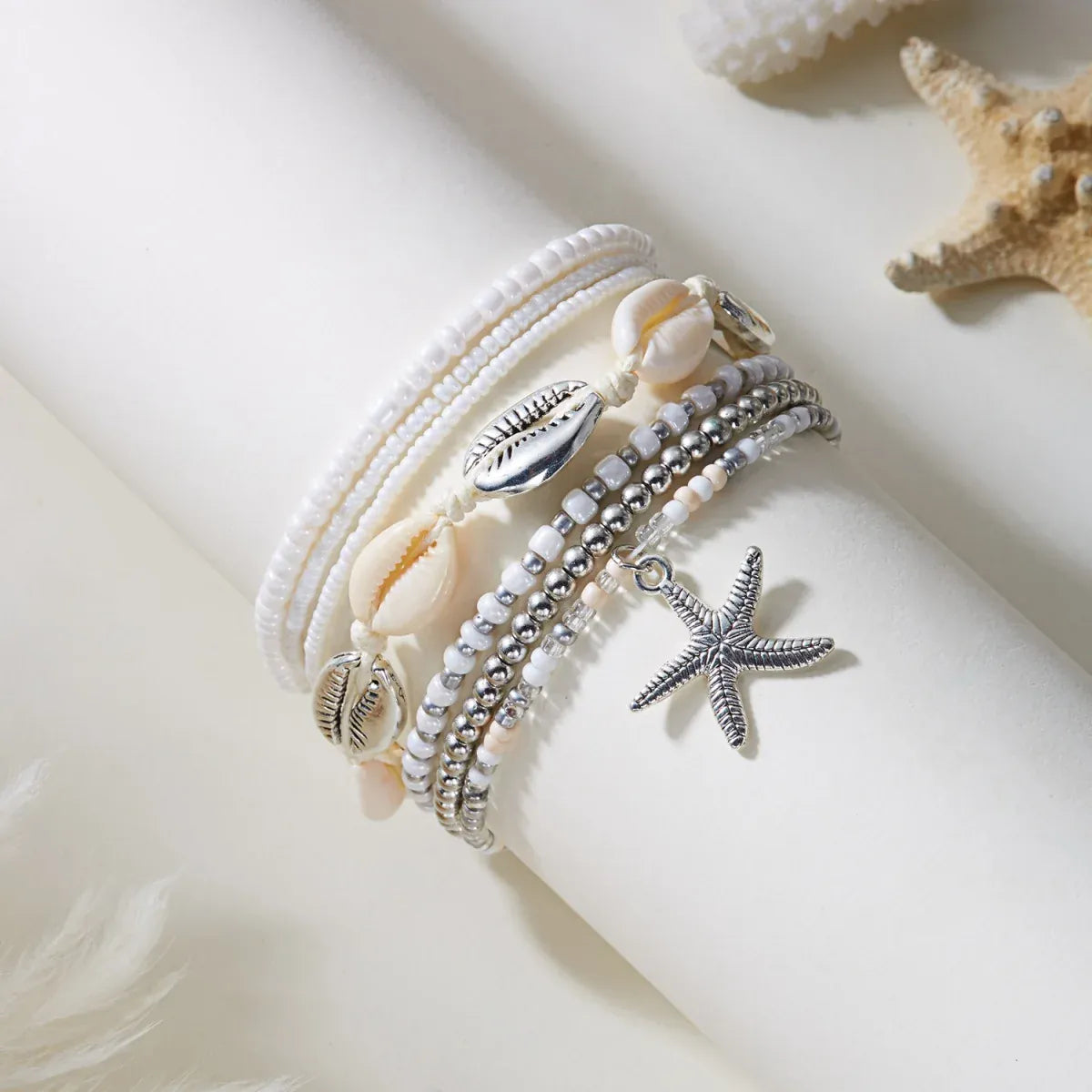 Chaine de Cheville Perle Etoile de Mer
