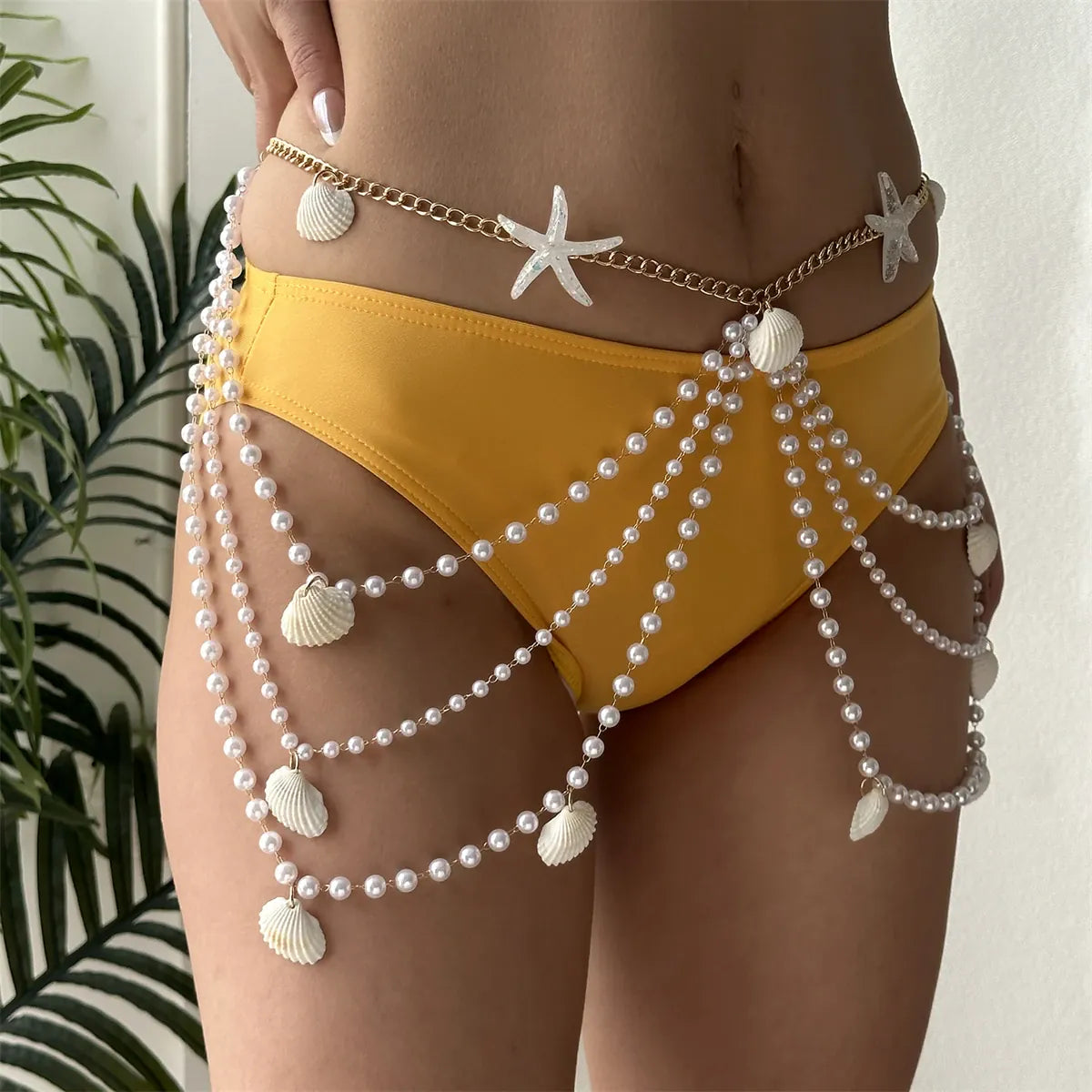 Chaine de Corps Perle Coquillages
