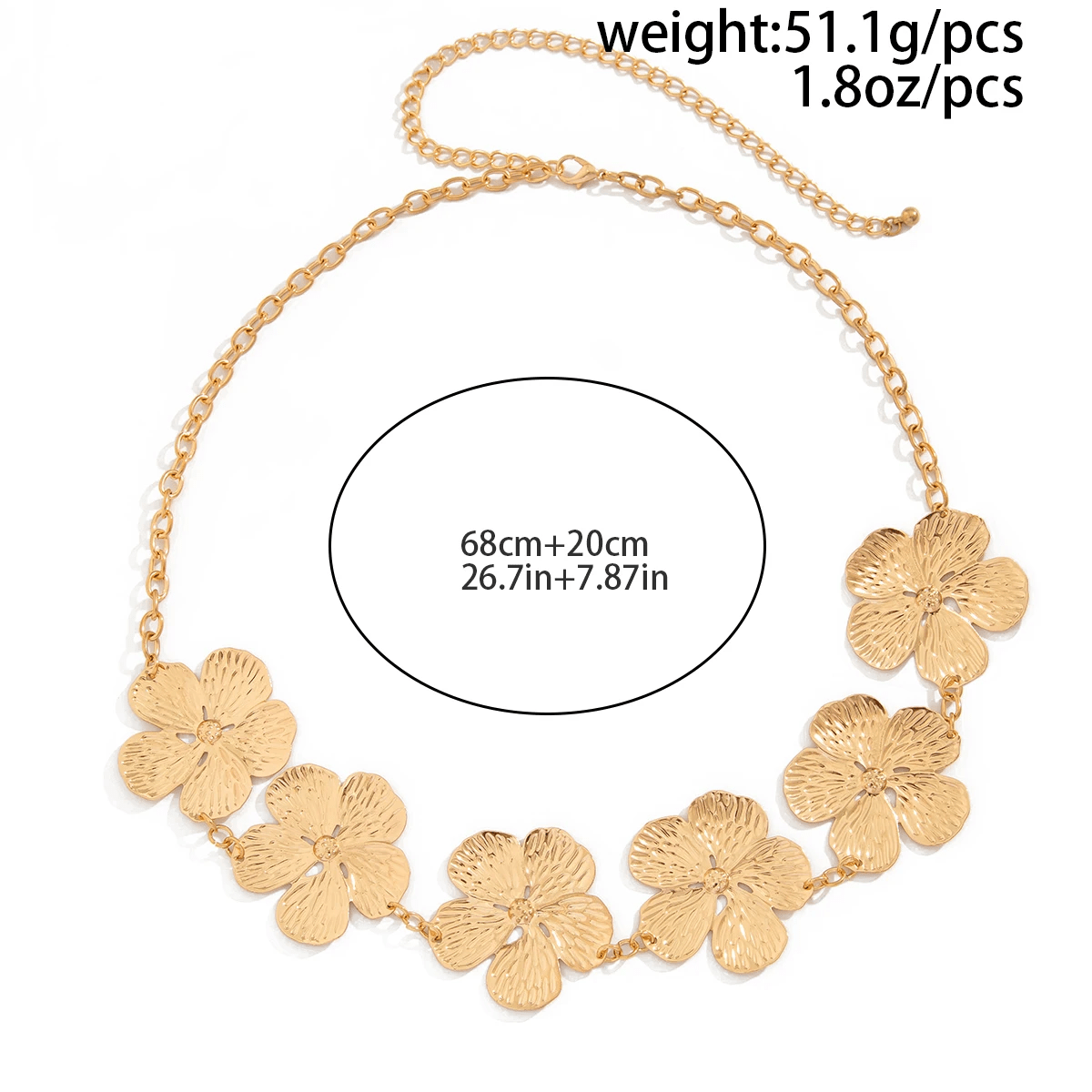 Chaine de Hanche Fleurs