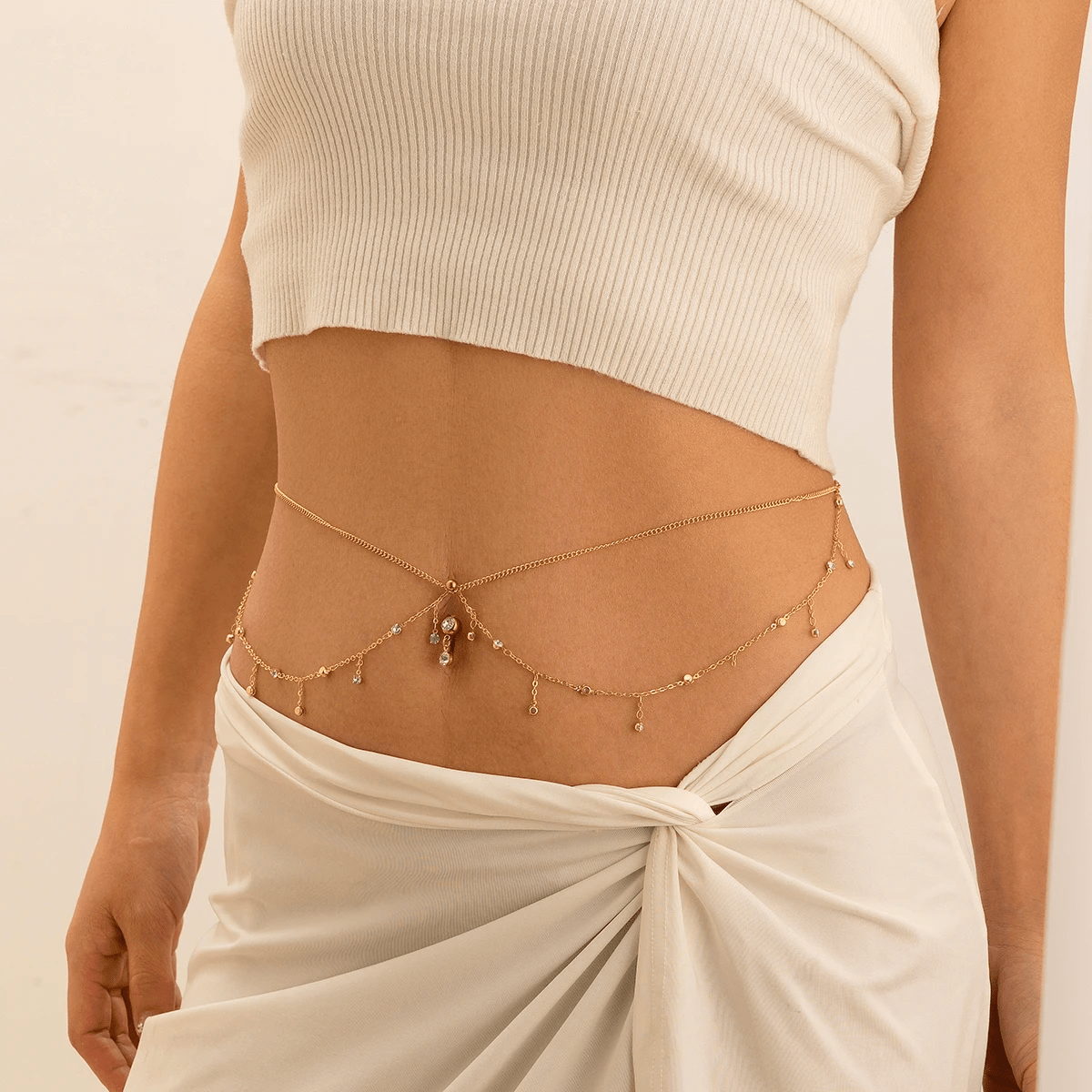 Chaine de Taille Piercing Nombril